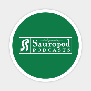 Vintage Sauropod Podcasts Logo Magnet
